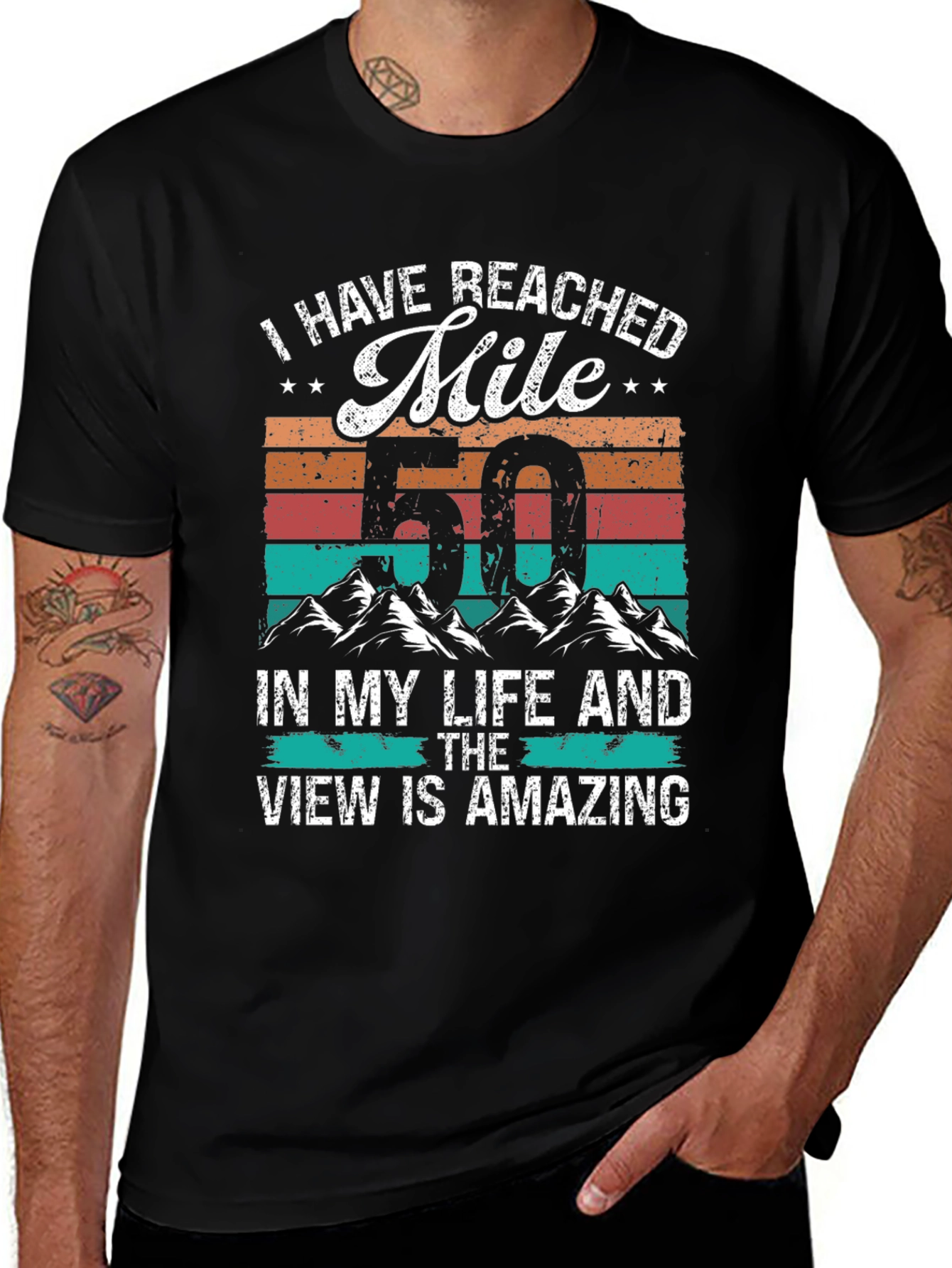 Reached Mile 50 T-Shirt