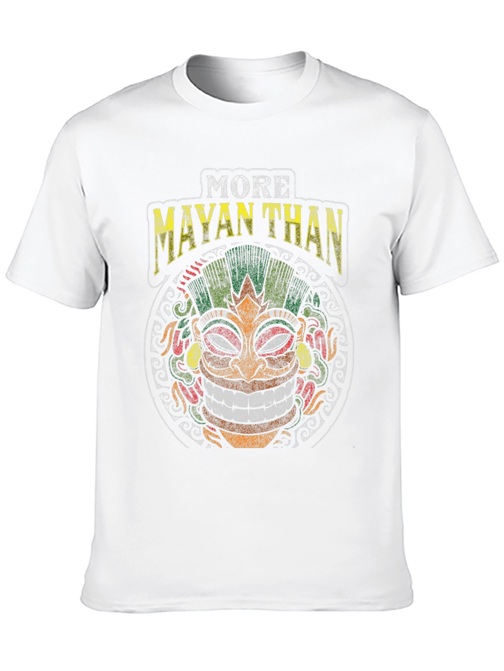 More Mayan Than Graphic T-Shirt - Black