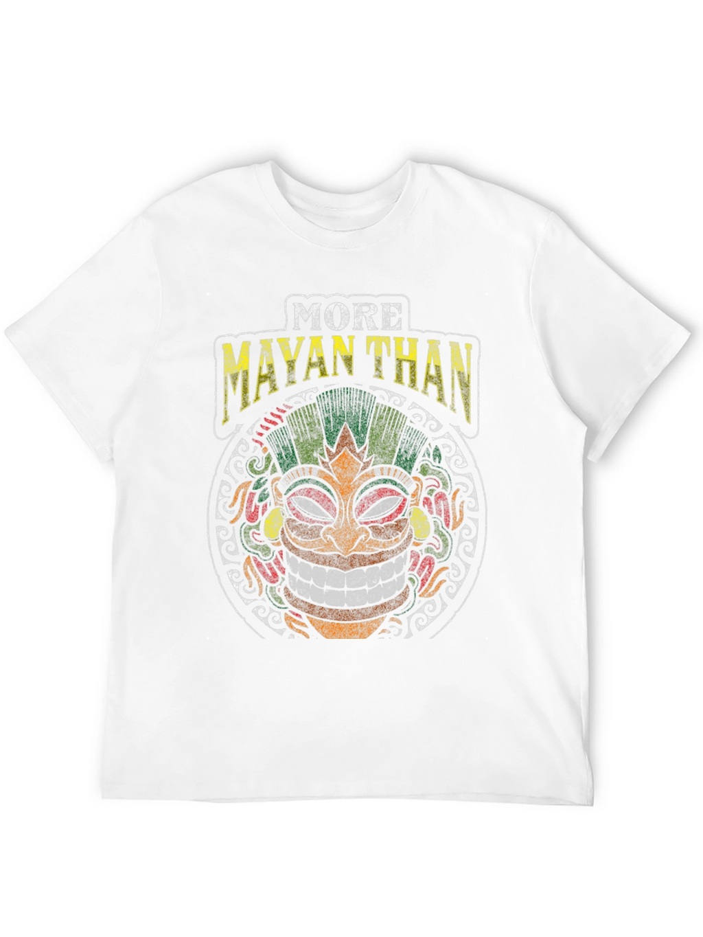 More Mayan Than Graphic T-Shirt - Black