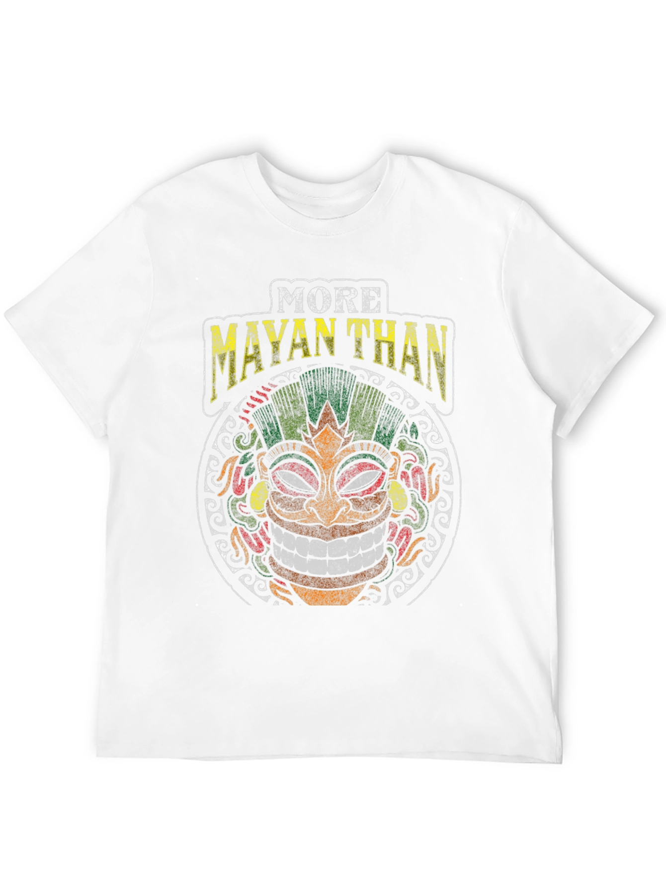More Mayan Than Graphic T-Shirt - Black