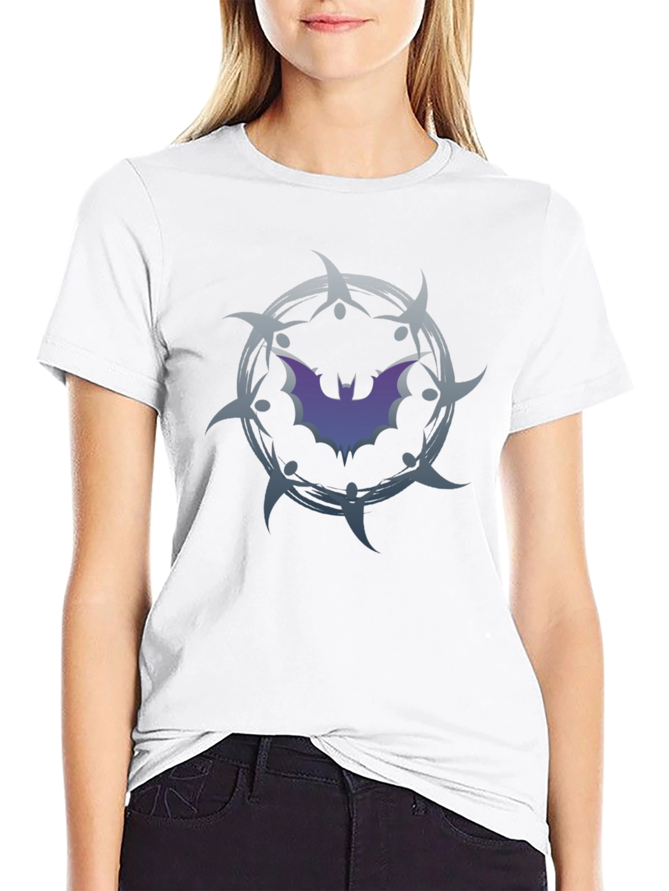 Bat Emblem Graphic Tee - Dark Nights Style