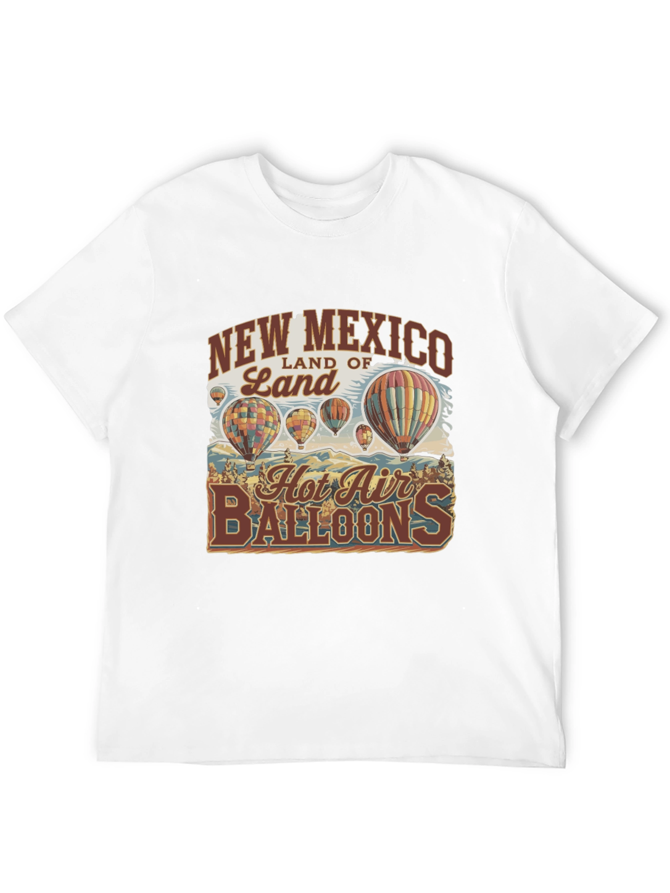 New Mexico Hot Air Balloons Graphic T-Shirt