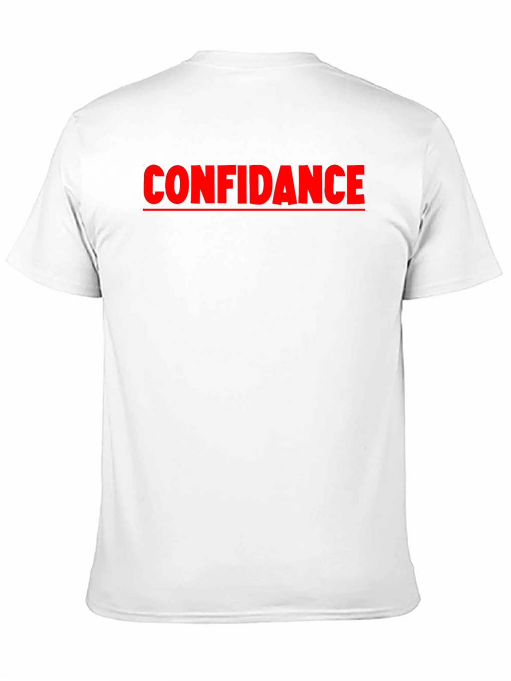 Confidance Black Graphic Tee - Express Yourself!