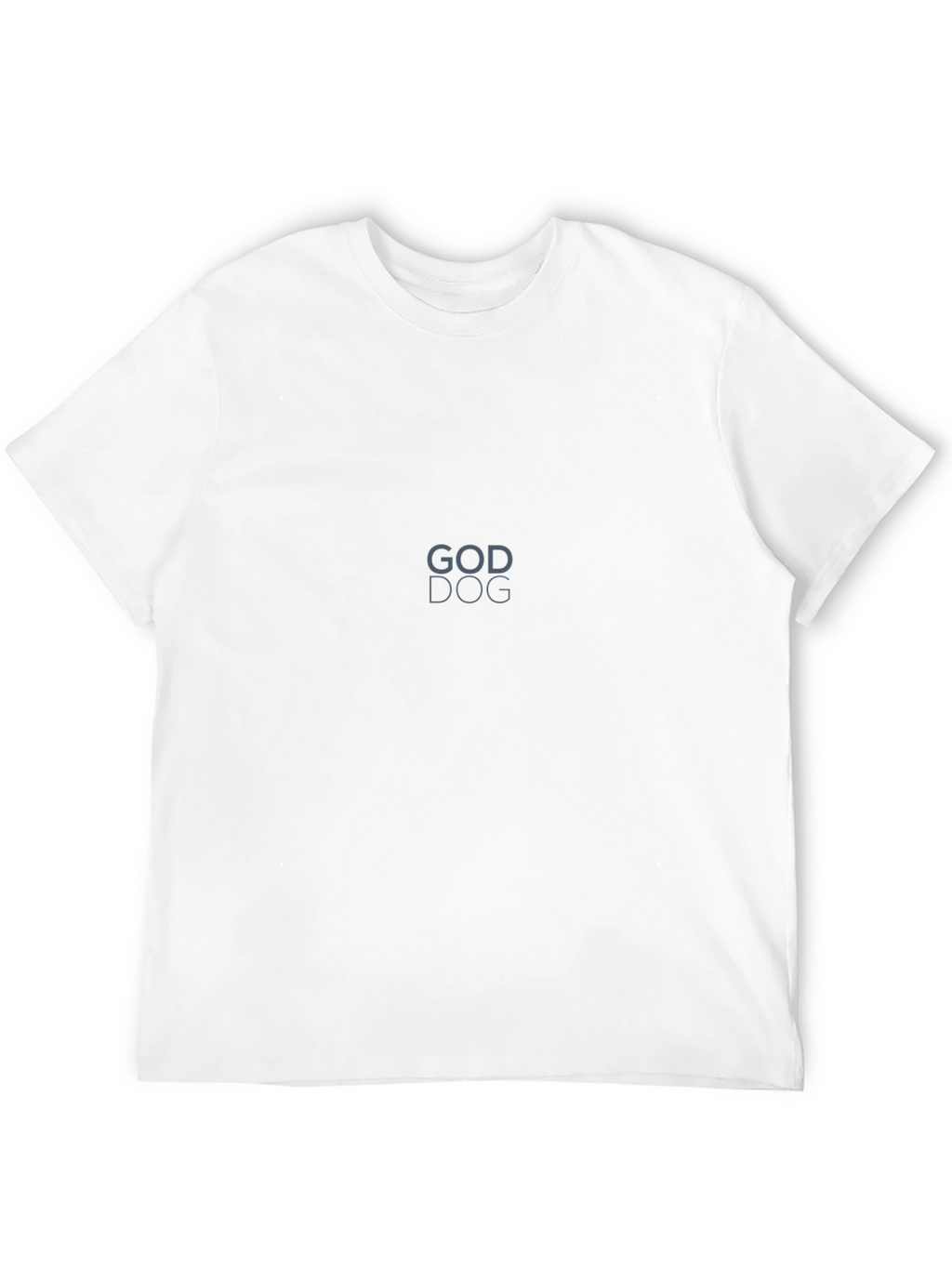 God Dog Graphic Tee - Black Casual T-Shirt