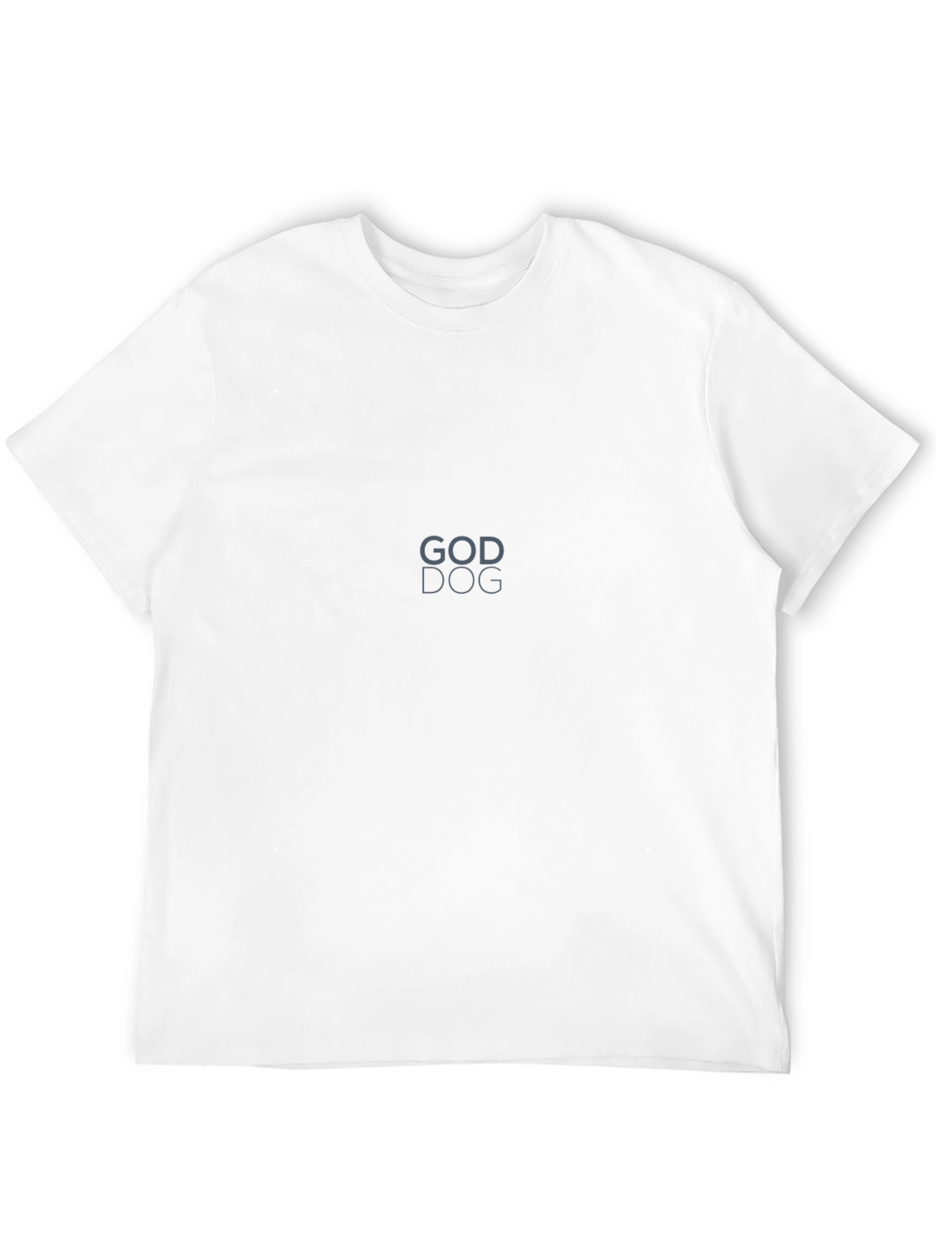 God Dog Graphic Tee - Black Casual T-Shirt