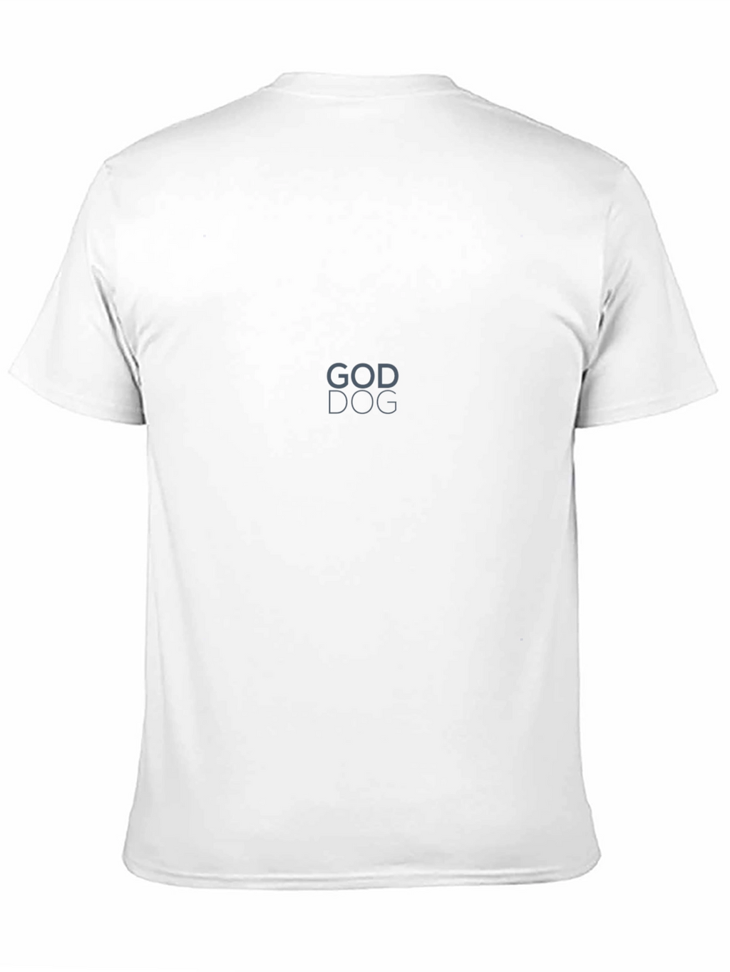 God Dog Graphic Tee - Black Casual T-Shirt