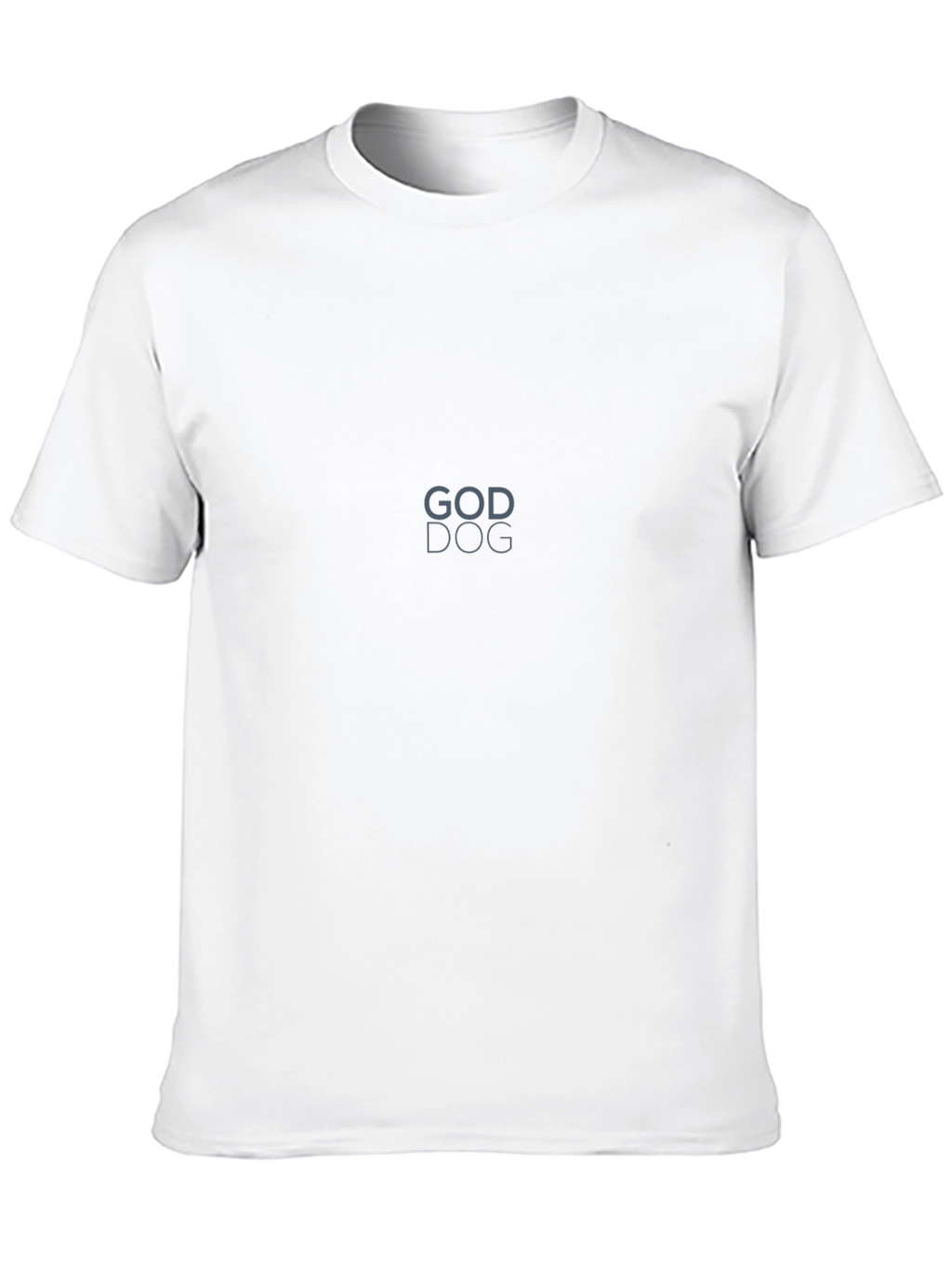 God Dog Graphic Tee - Black Casual T-Shirt