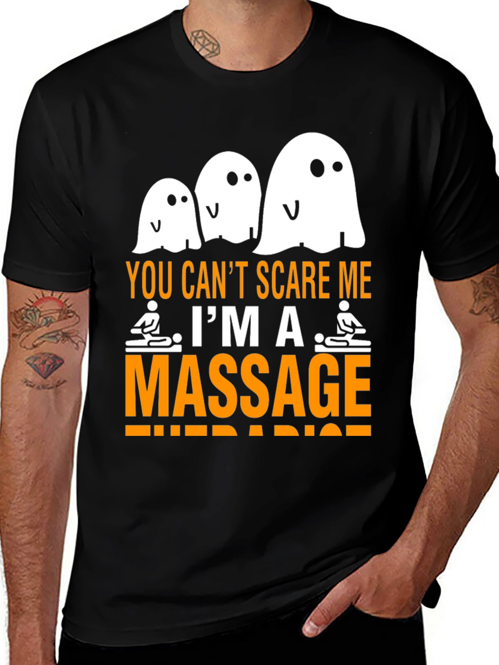 Funny Massage Therapist Halloween T-Shirt