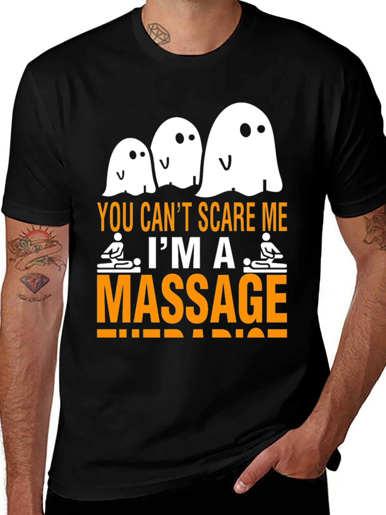 Funny Massage Therapist Halloween T-Shirt