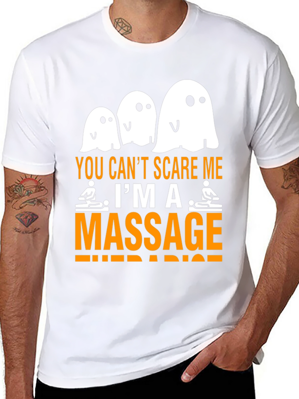 Funny Massage Therapist Halloween T-Shirt