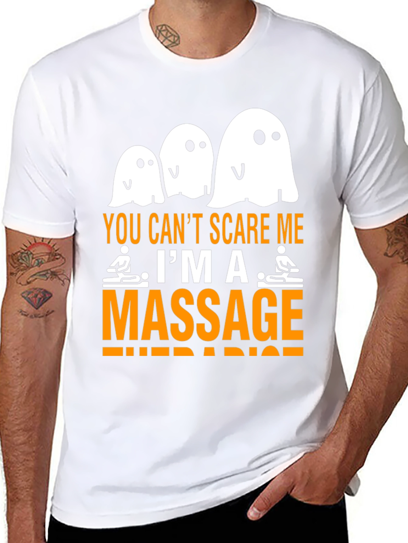 Funny Massage Therapist Halloween T-Shirt