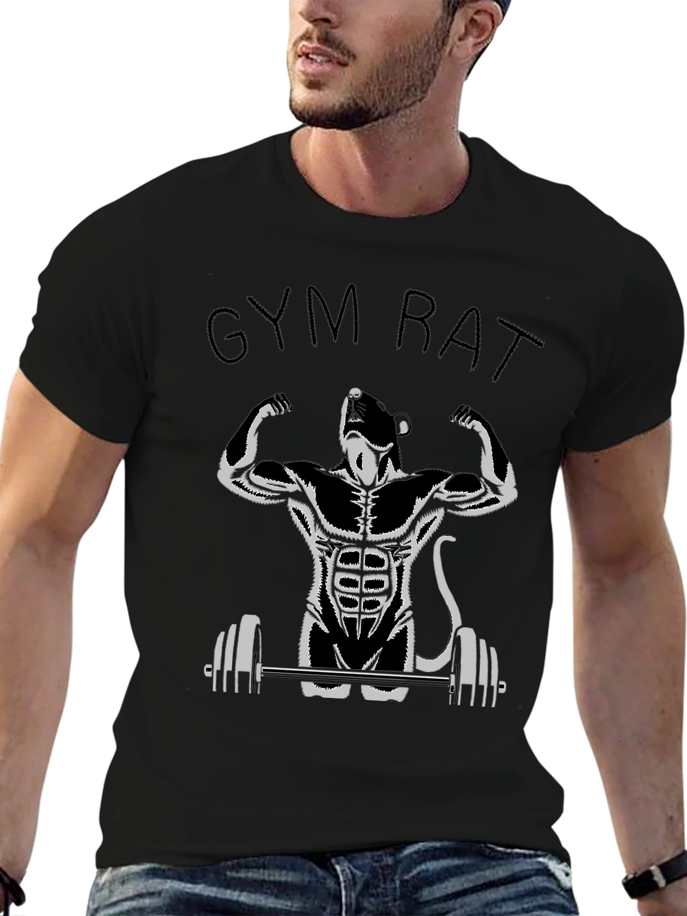 Gym Rat T-Shirt - Funny Workout Tee