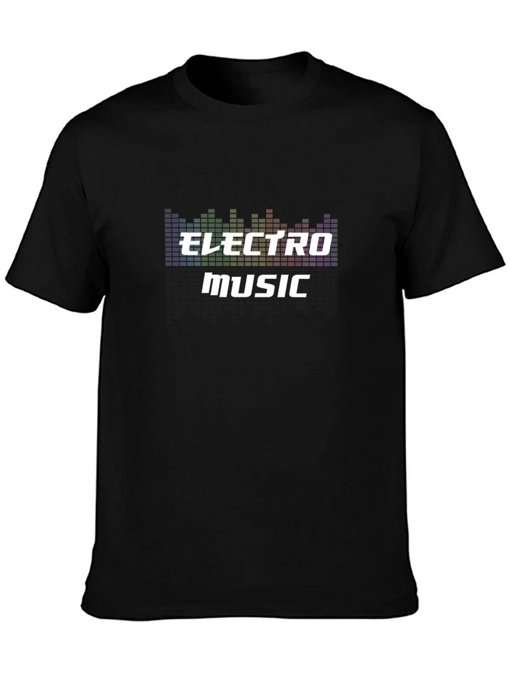 Electro Music Graphic Tee - Black