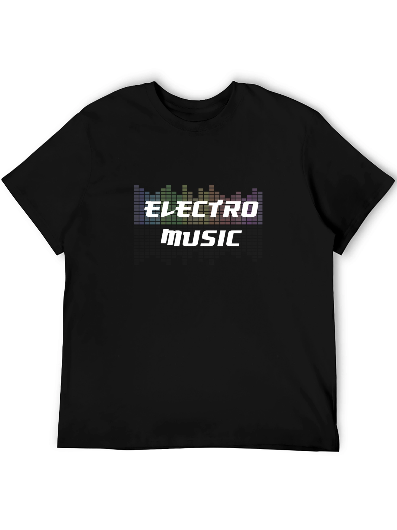 Electro Music Graphic Tee - Black