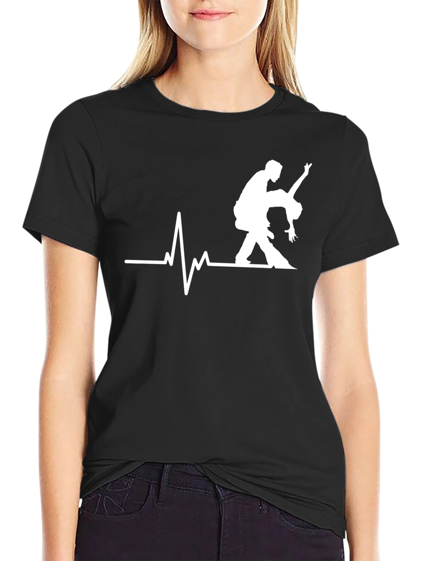 Dancing Heartbeat T-Shirt - Rhythm of Love