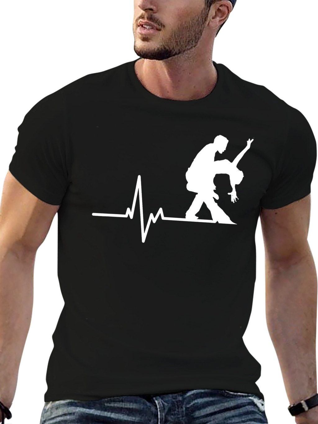 Dancing Heartbeat T-Shirt - Rhythm of Love