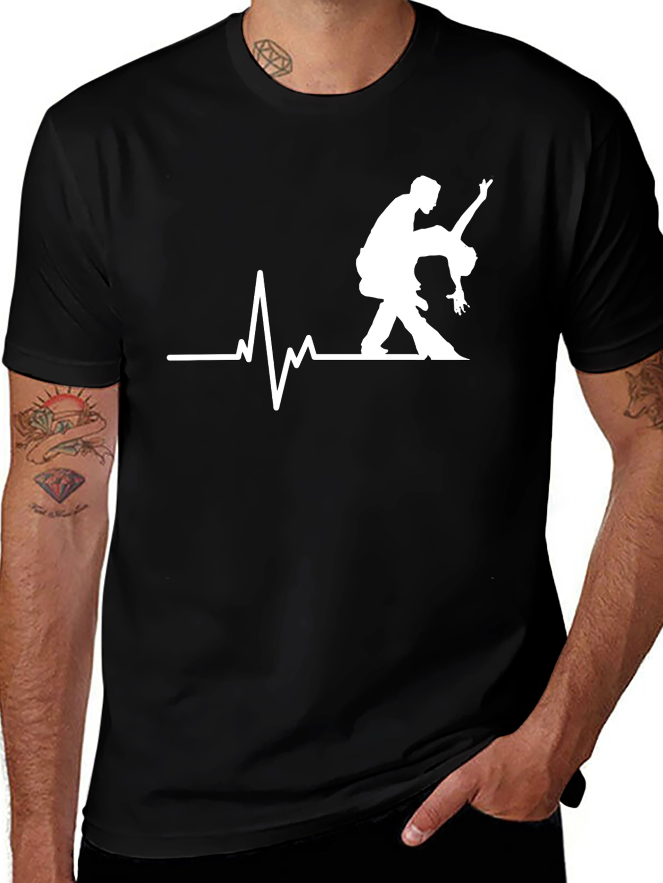Dancing Heartbeat T-Shirt - Rhythm of Love