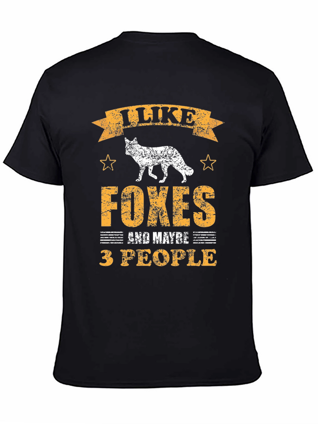 I Like Foxes and Maybe 3 People T-Shirt