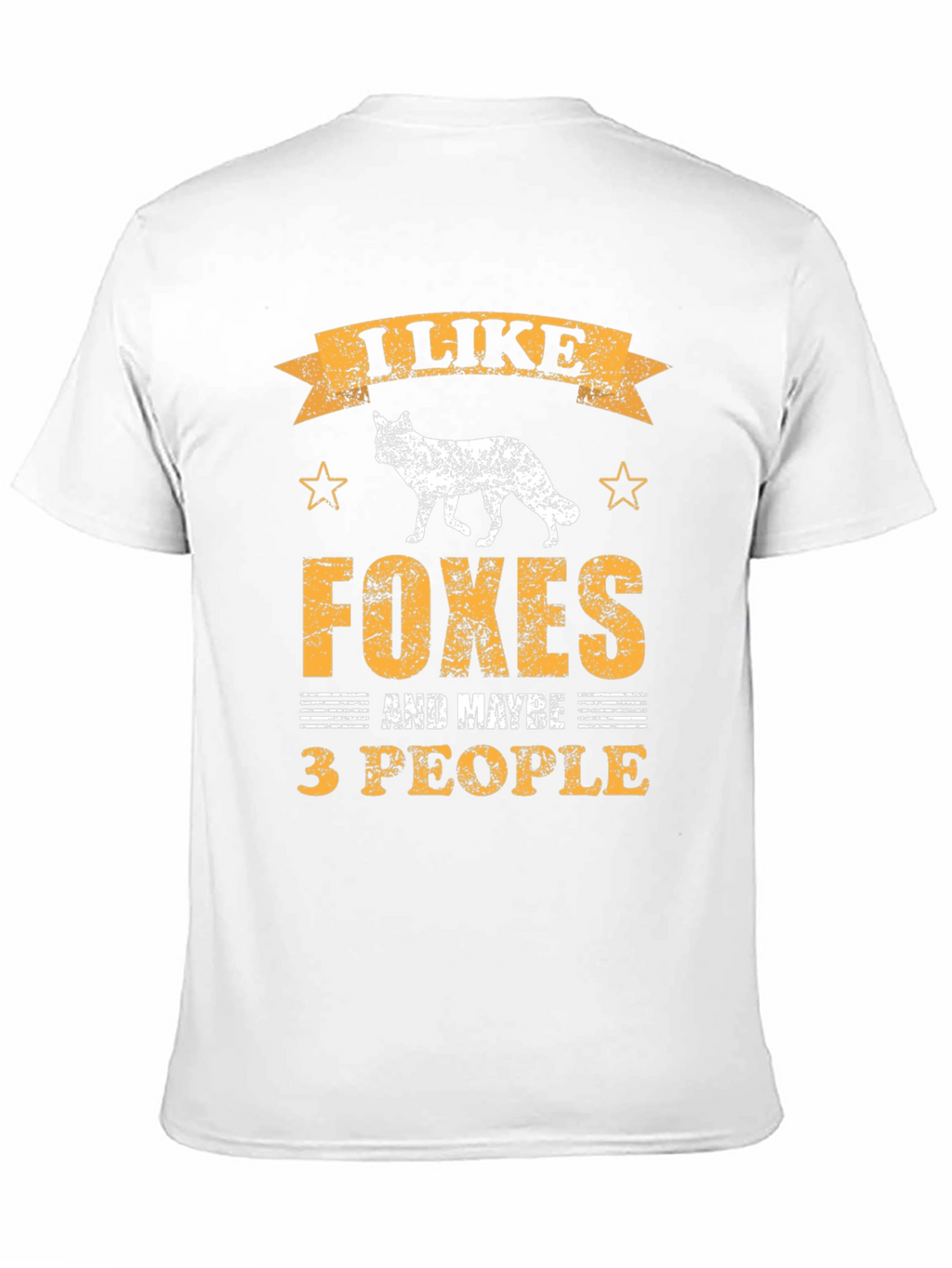 I Like Foxes and Maybe 3 People T-Shirt