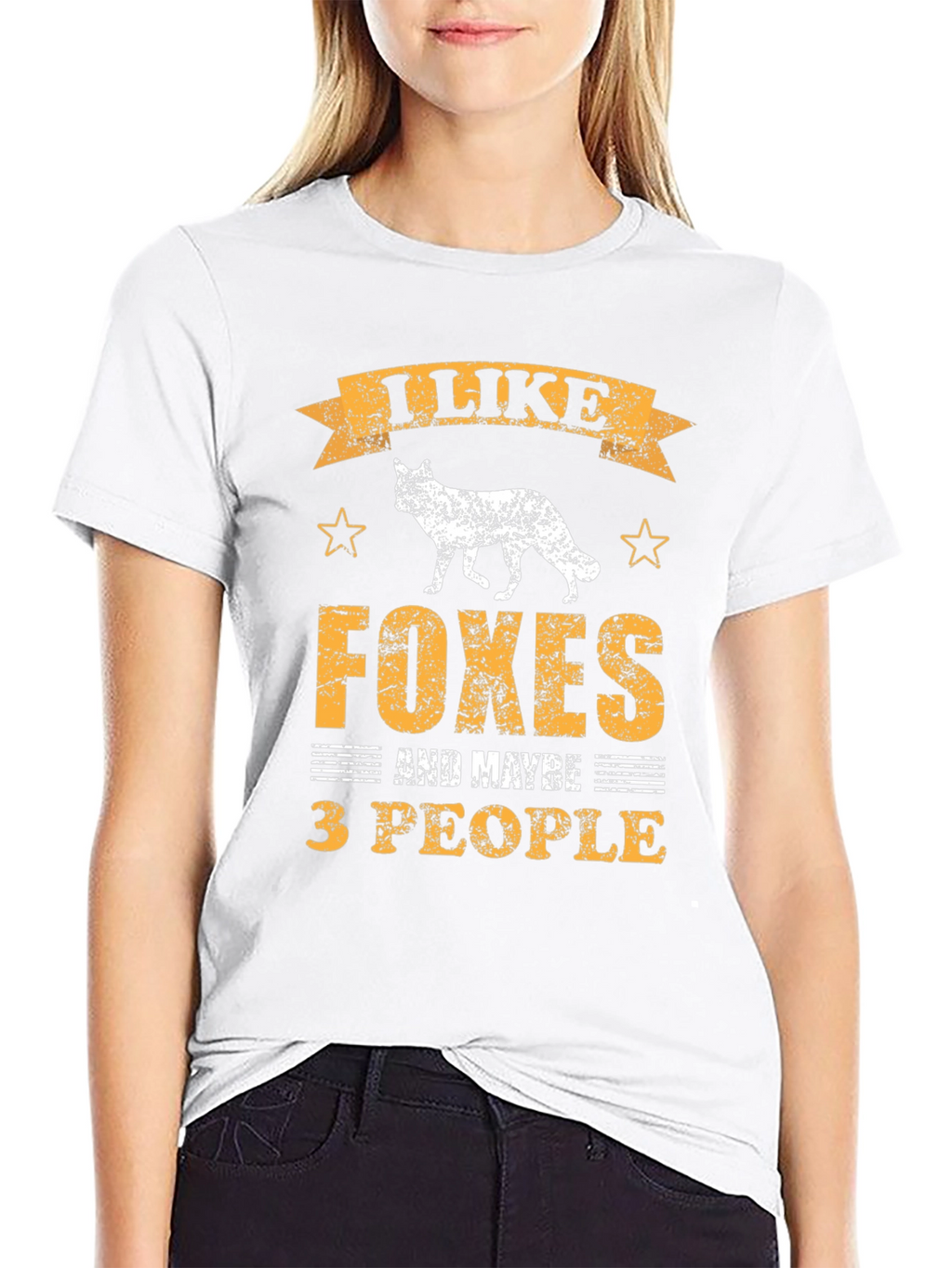 I Like Foxes and Maybe 3 People T-Shirt