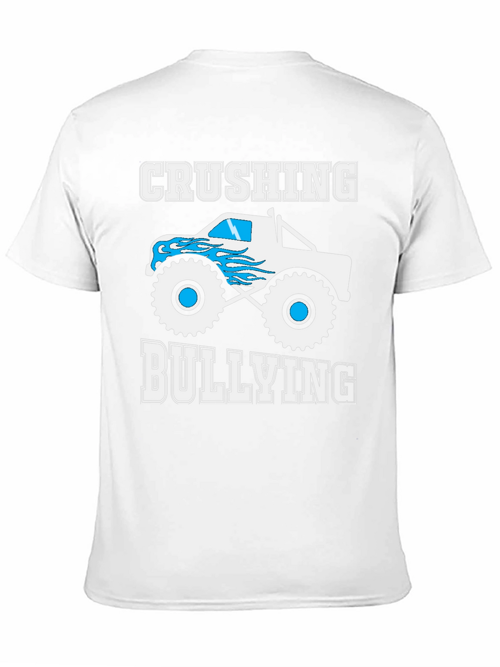 Crushing Bullying Monster Truck Graphic T-Shirt