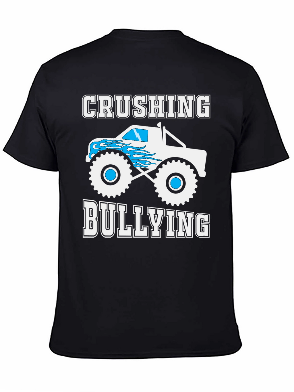 Crushing Bullying Monster Truck Graphic T-Shirt