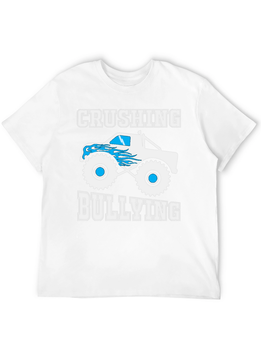 Crushing Bullying Monster Truck Graphic T-Shirt