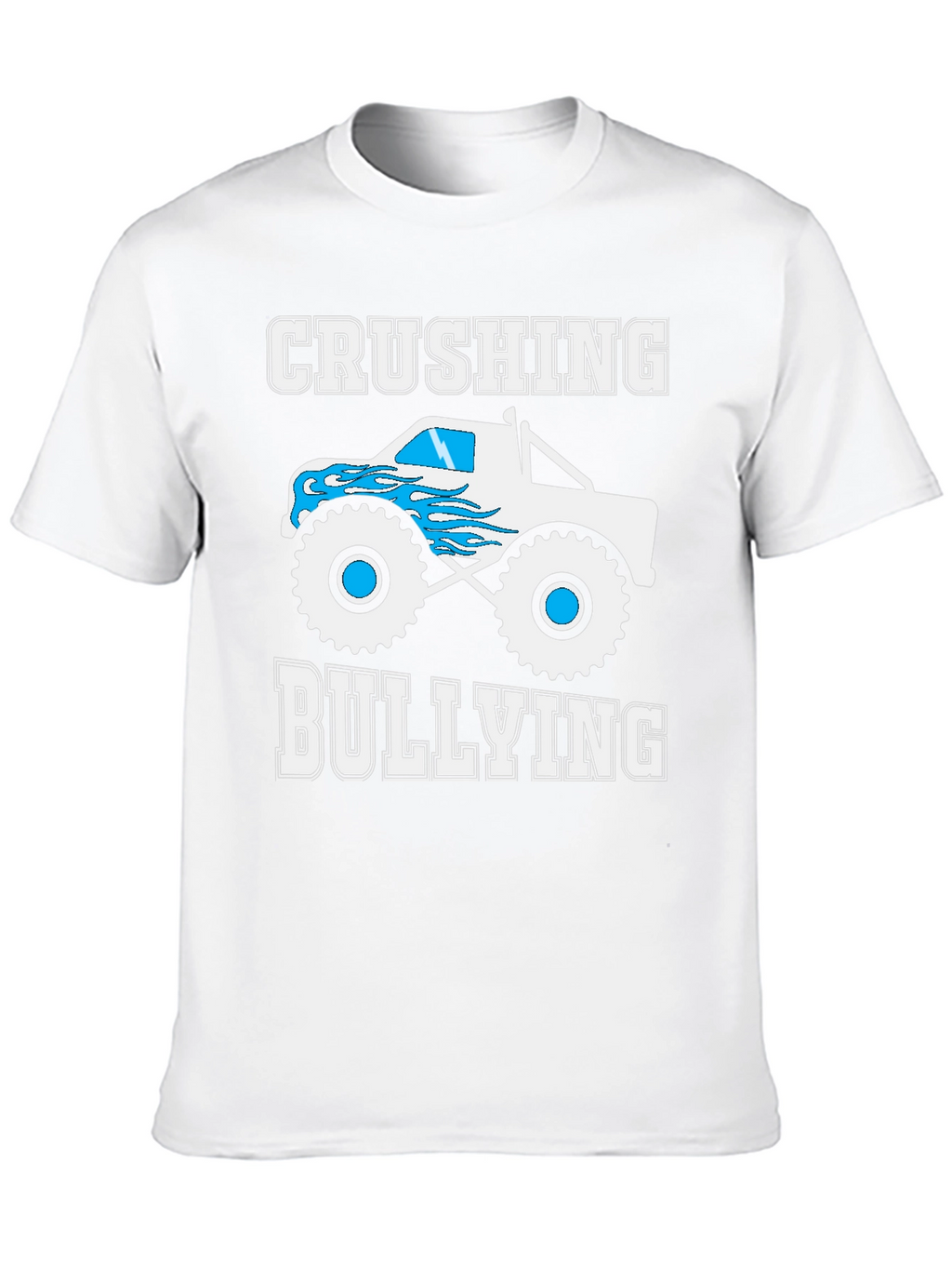 Crushing Bullying Monster Truck Graphic T-Shirt