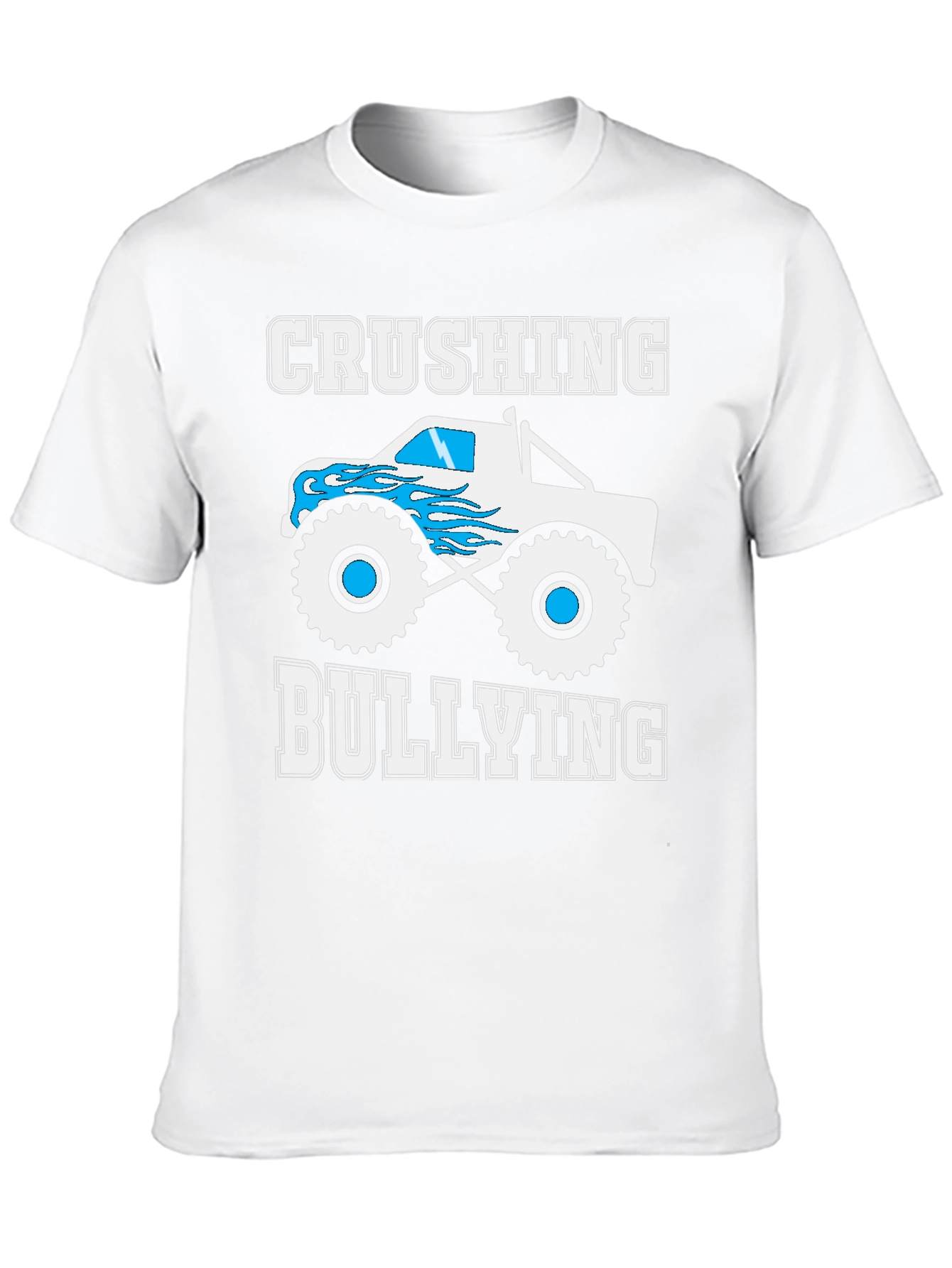 Crushing Bullying Monster Truck Graphic T-Shirt