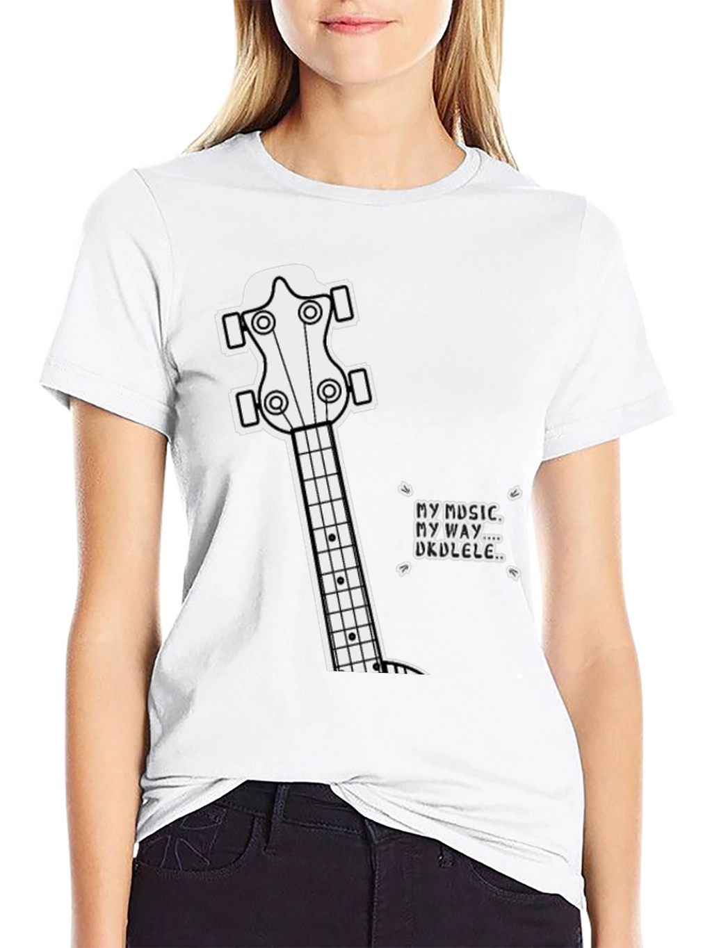 Ukulele Music T-Shirt - My Music My Way