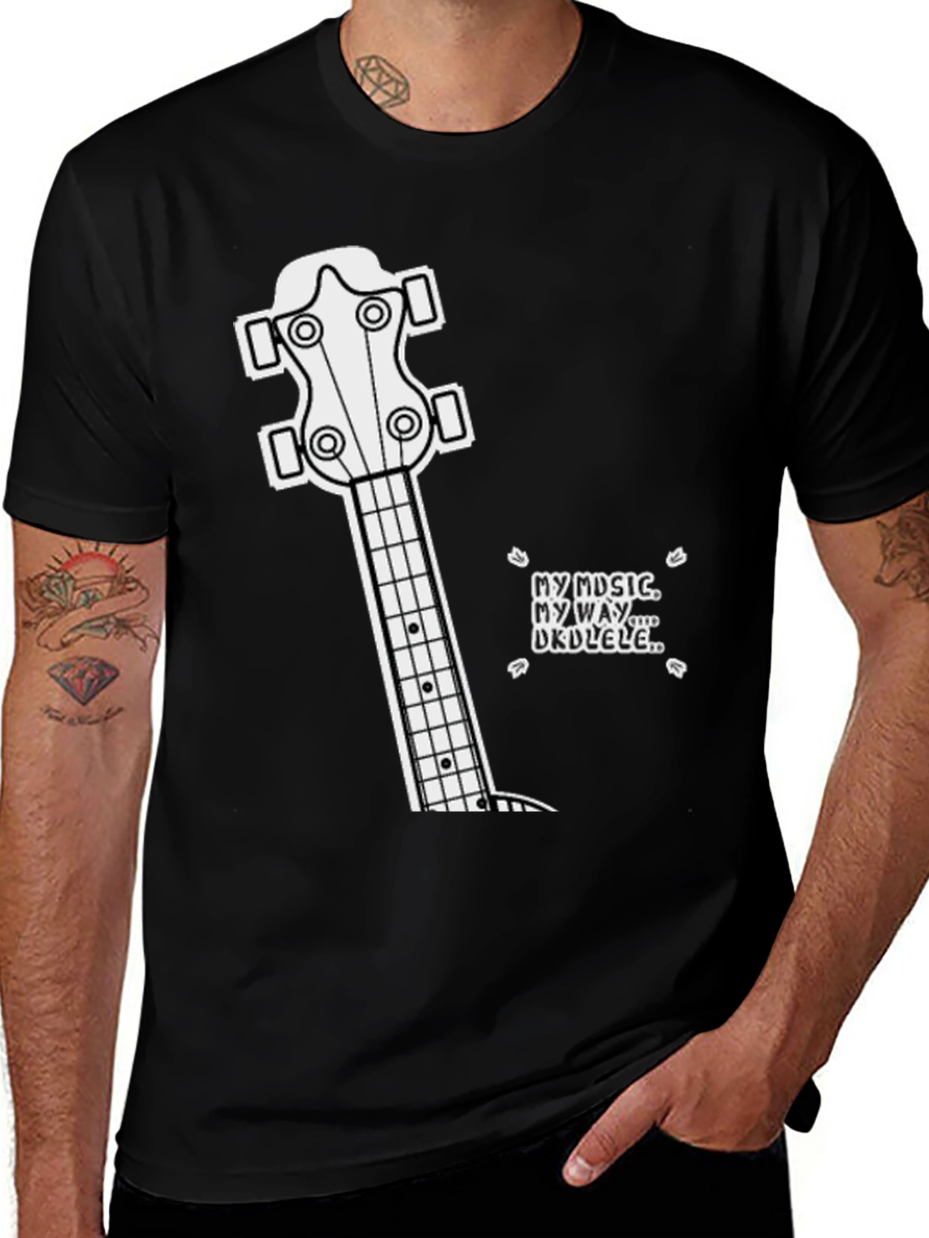 Ukulele Music T-Shirt - My Music My Way