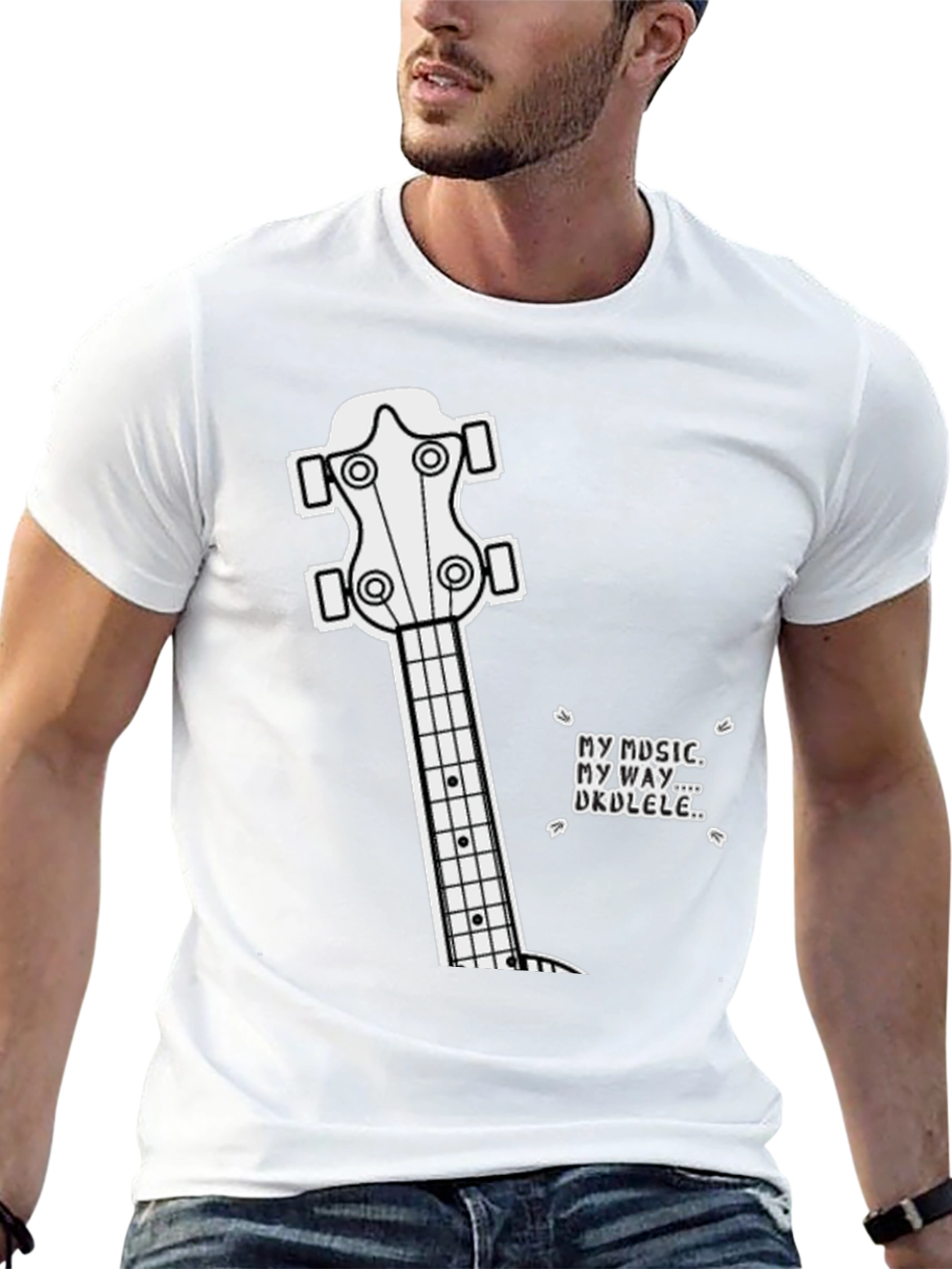 Ukulele Music T-Shirt - My Music My Way