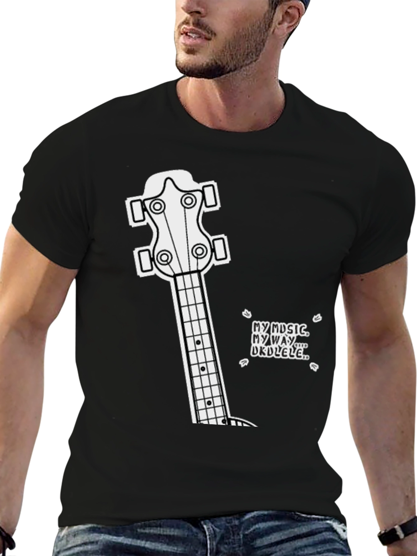 Ukulele Music T-Shirt - My Music My Way