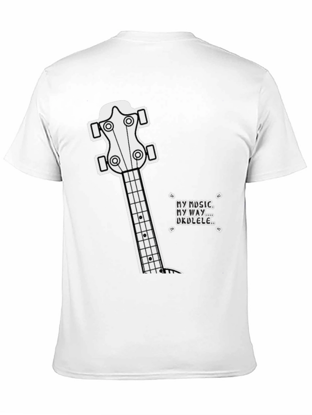 Ukulele Music T-Shirt - My Music My Way
