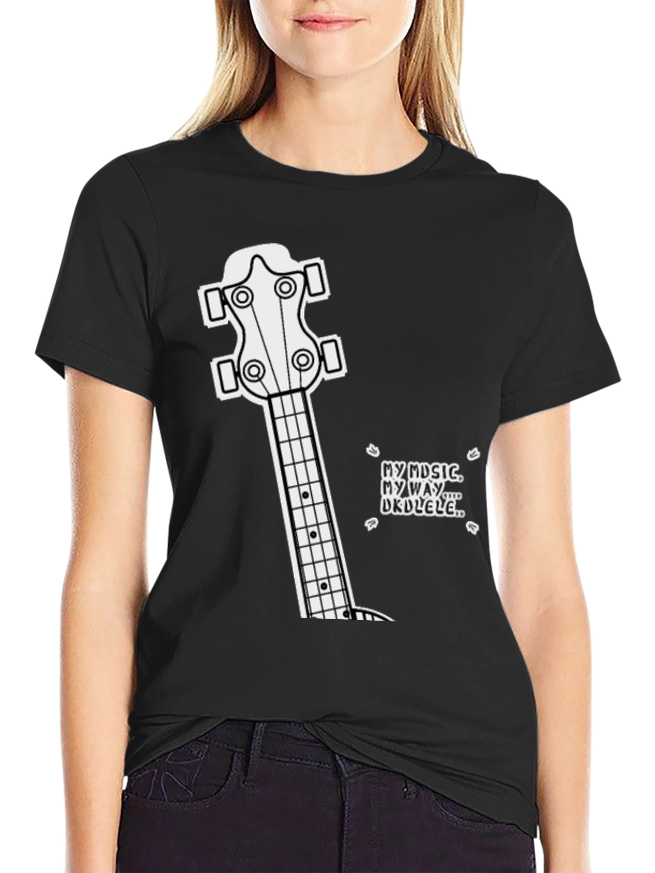 Ukulele Music T-Shirt - My Music My Way