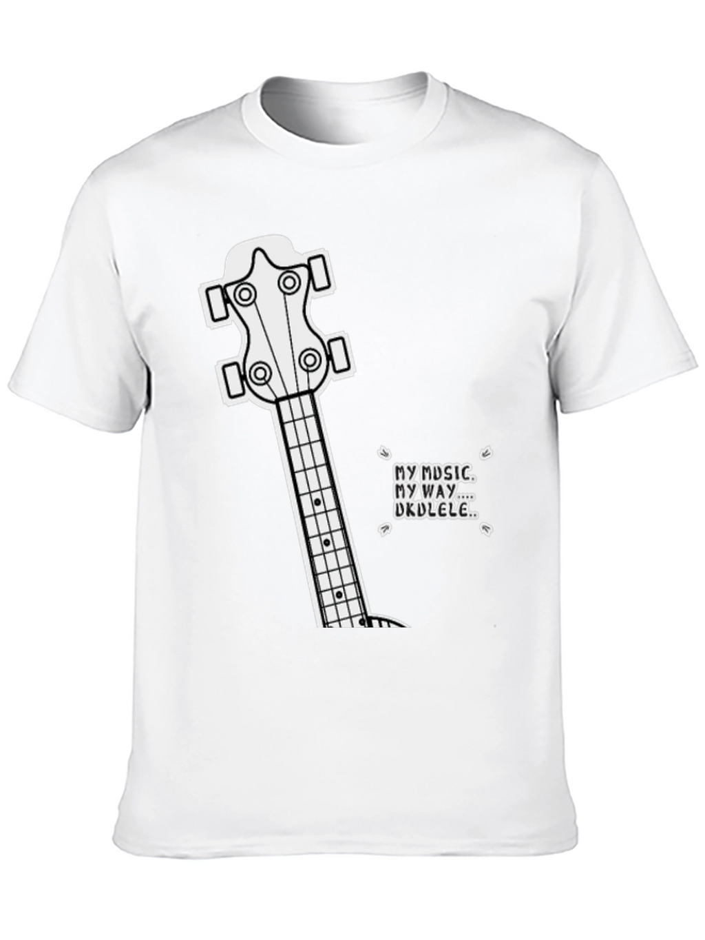 Ukulele Music T-Shirt - My Music My Way