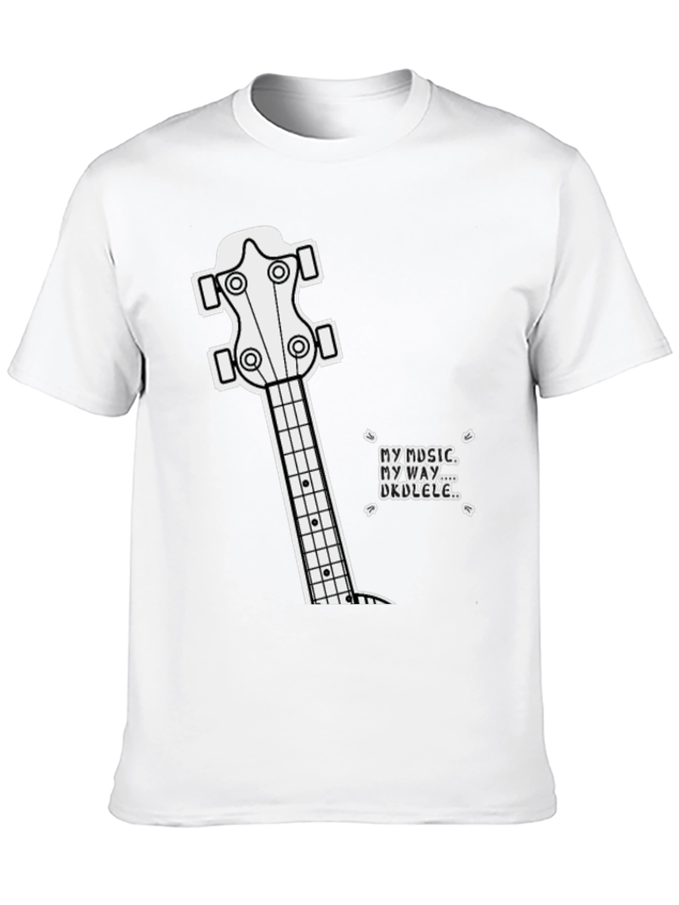 Ukulele Music T-Shirt - My Music My Way