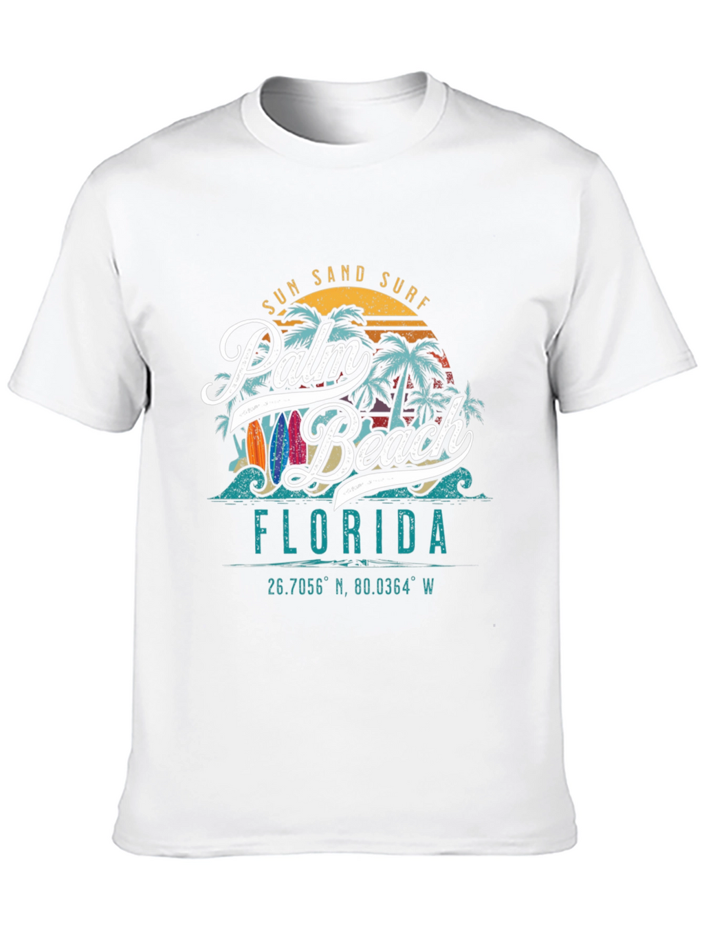 Palm Beach Florida Graphic T-Shirt