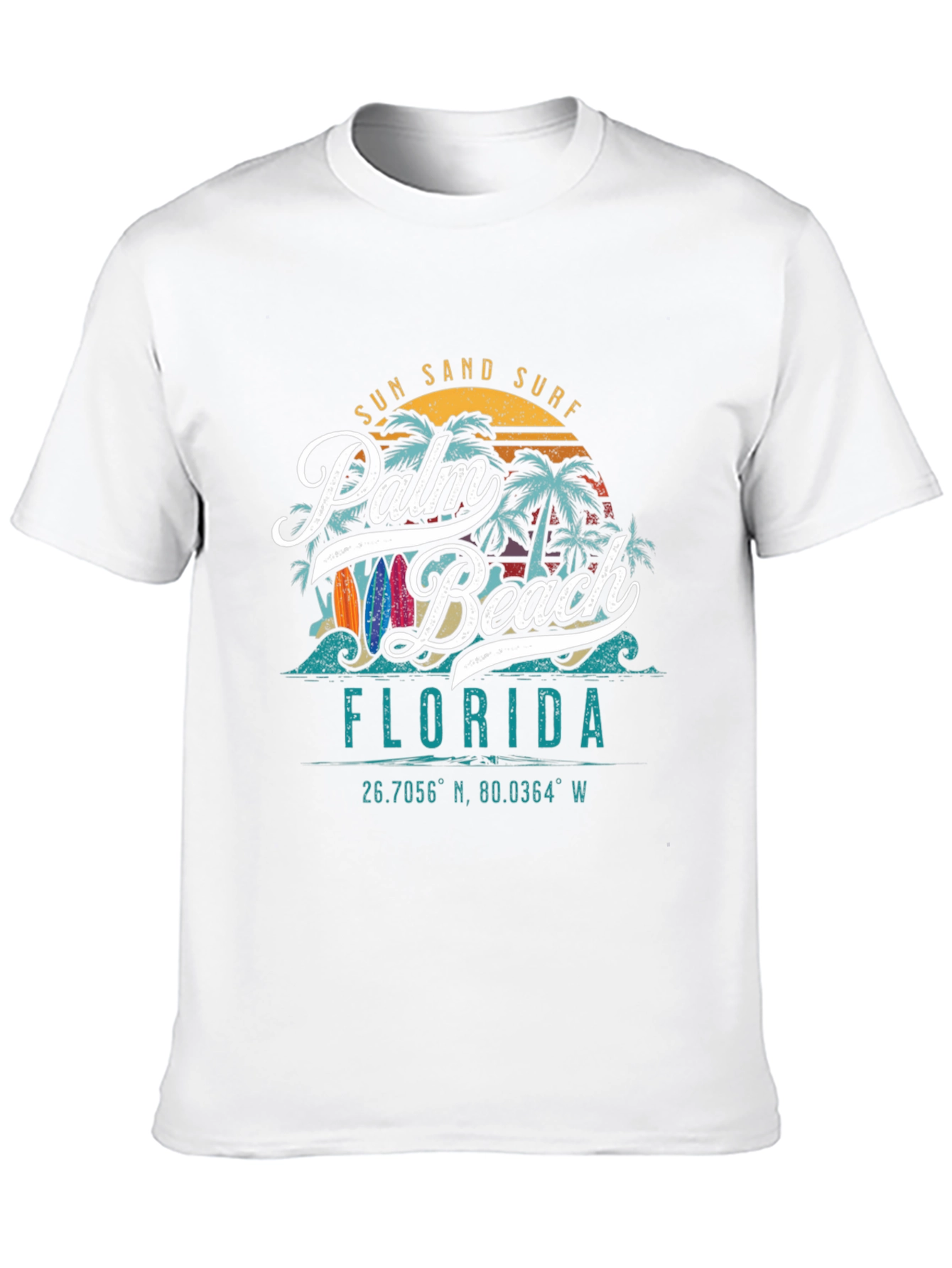 Palm Beach Florida Graphic T-Shirt