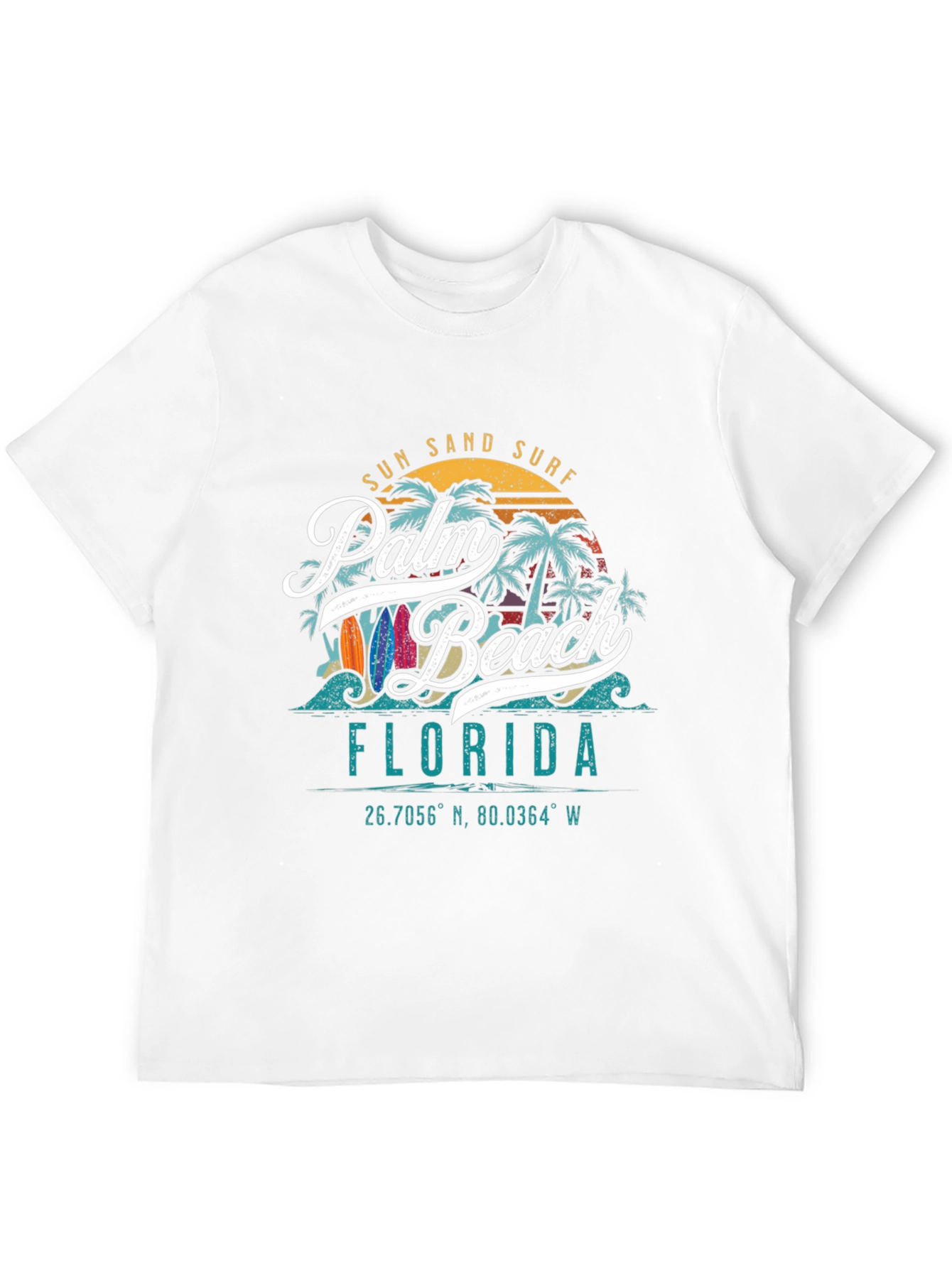 Palm Beach Florida Graphic T-Shirt