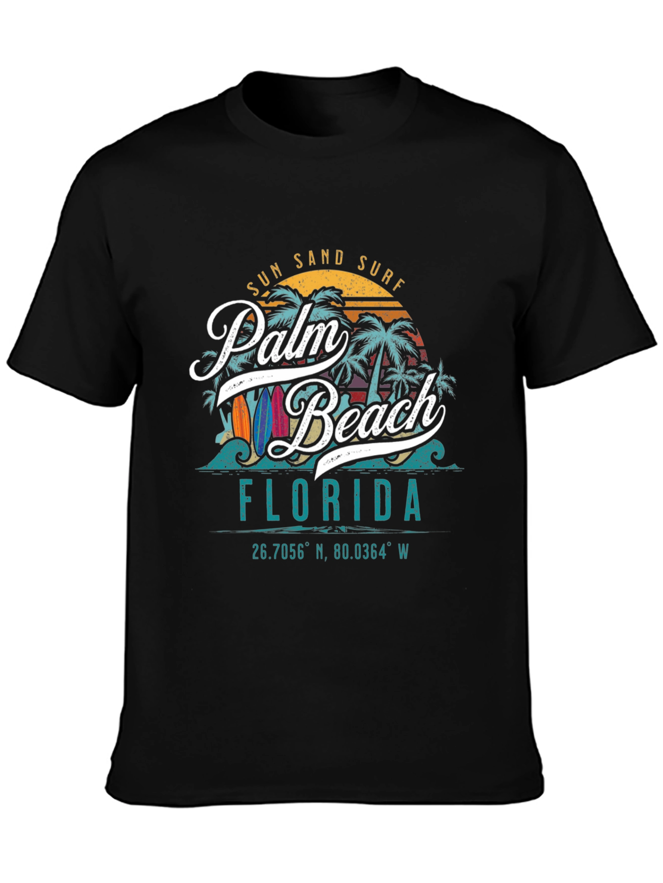 Palm Beach Florida Graphic T-Shirt