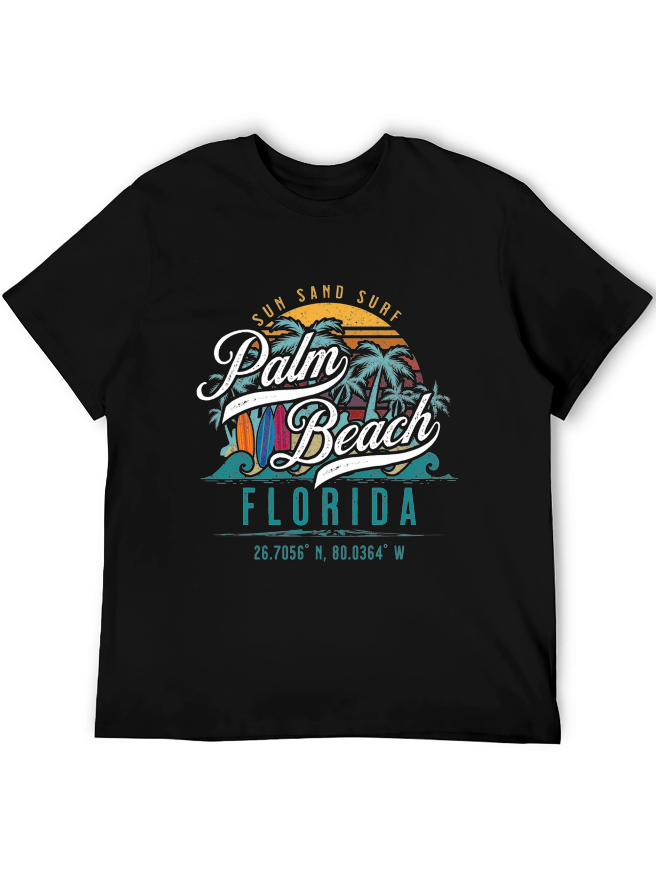 Palm Beach Florida Graphic T-Shirt