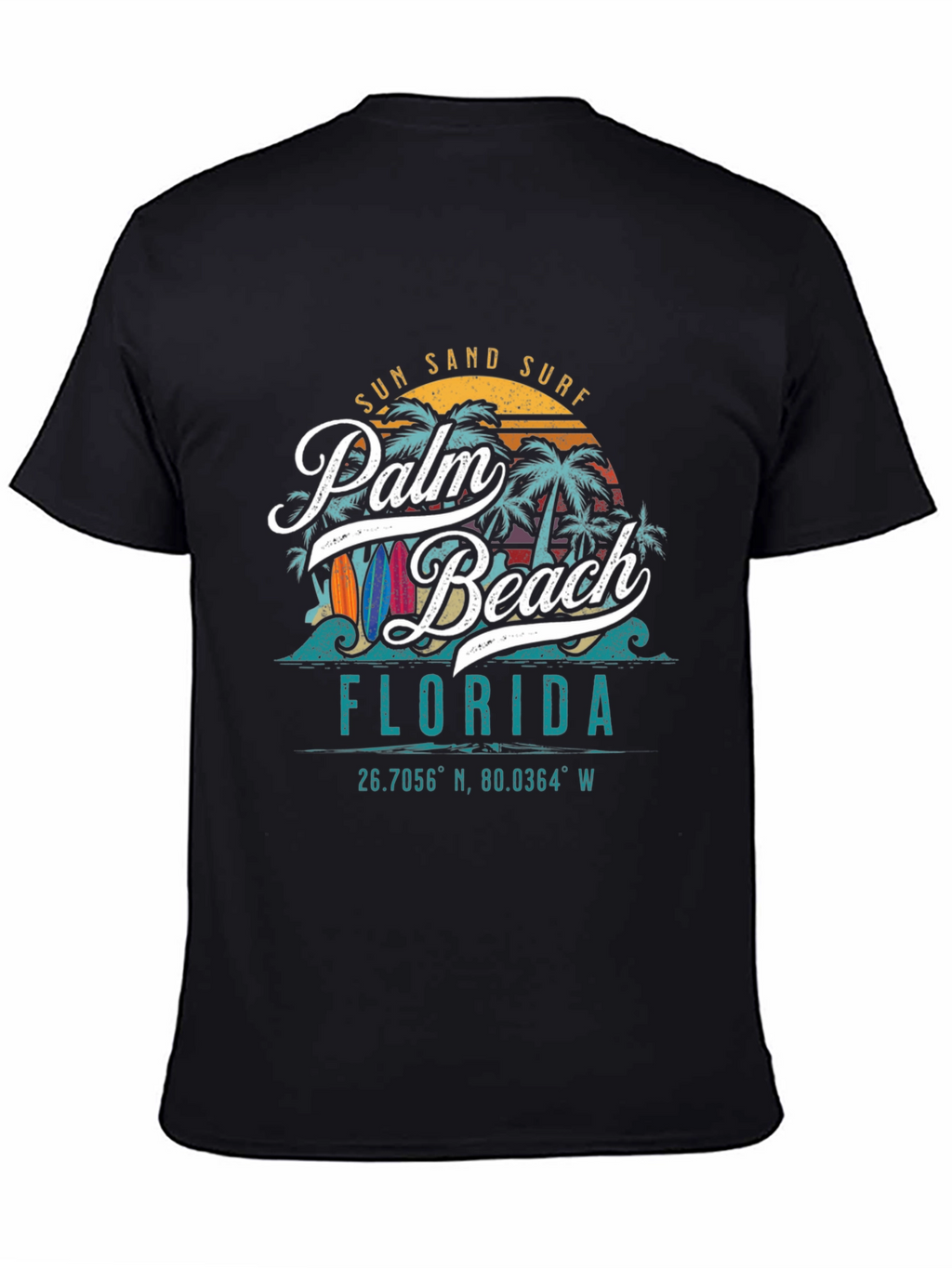 Palm Beach Florida Graphic T-Shirt