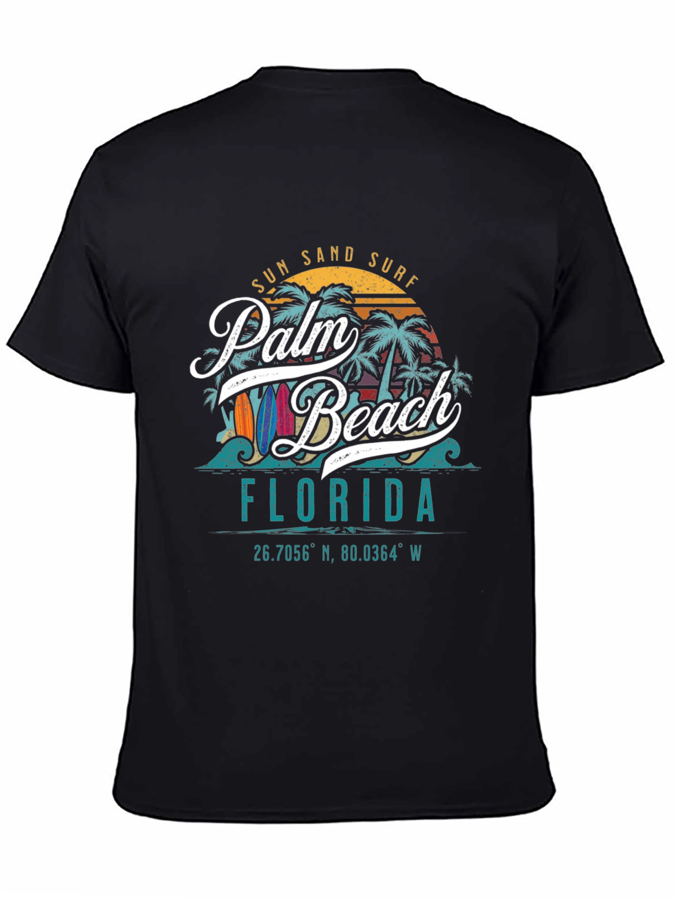 Palm Beach Florida Graphic T-Shirt