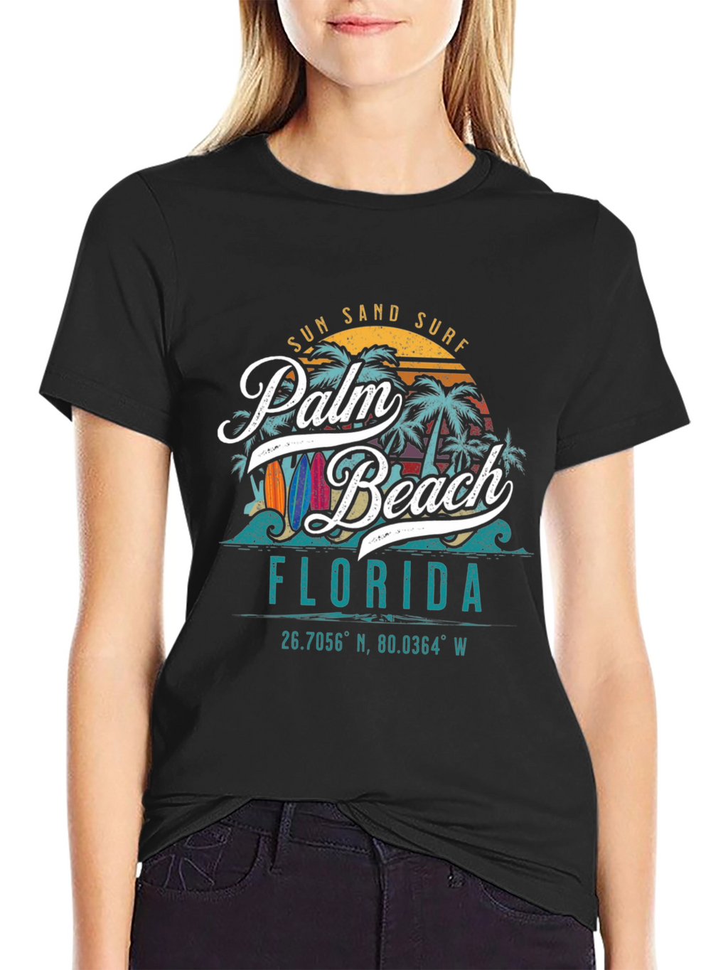 Palm Beach Florida Graphic T-Shirt