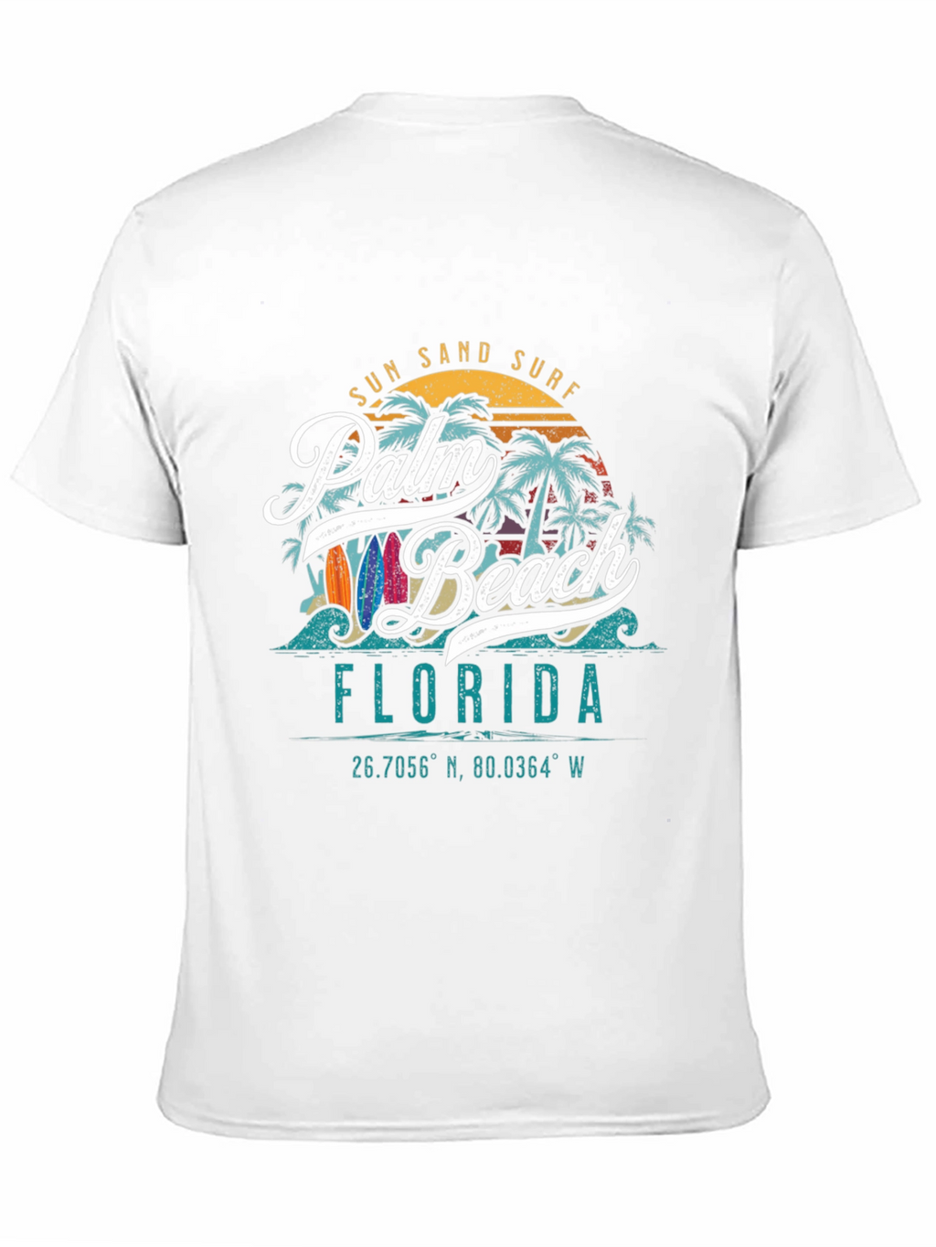 Palm Beach Florida Graphic T-Shirt