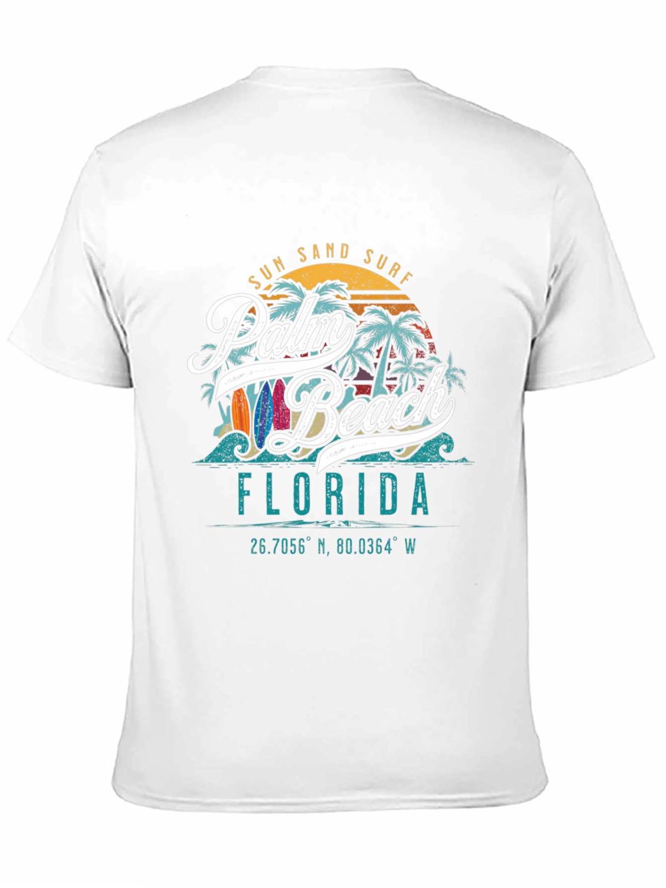 Palm Beach Florida Graphic T-Shirt