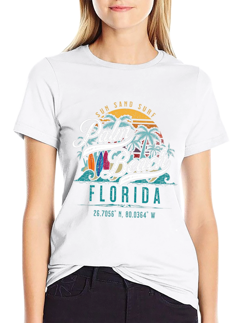 Palm Beach Florida Graphic T-Shirt