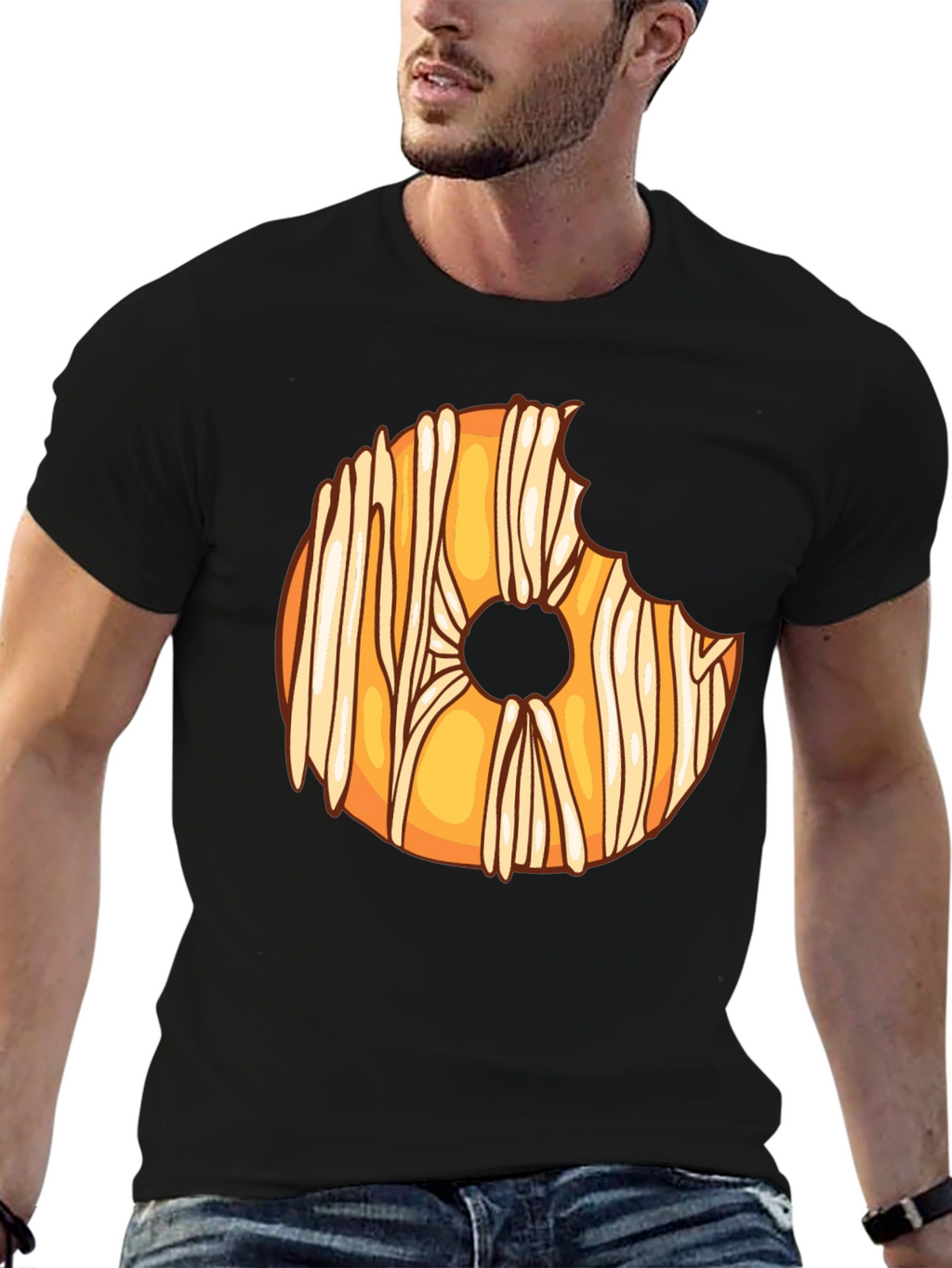 Donut Bite T-Shirt - Funny Graphic Tee