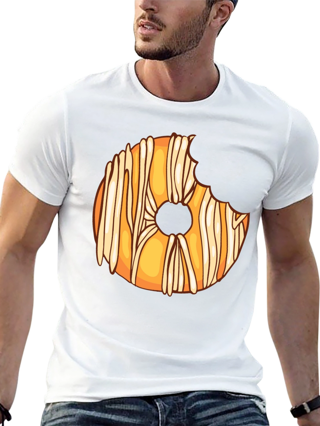 Donut Bite T-Shirt - Funny Graphic Tee